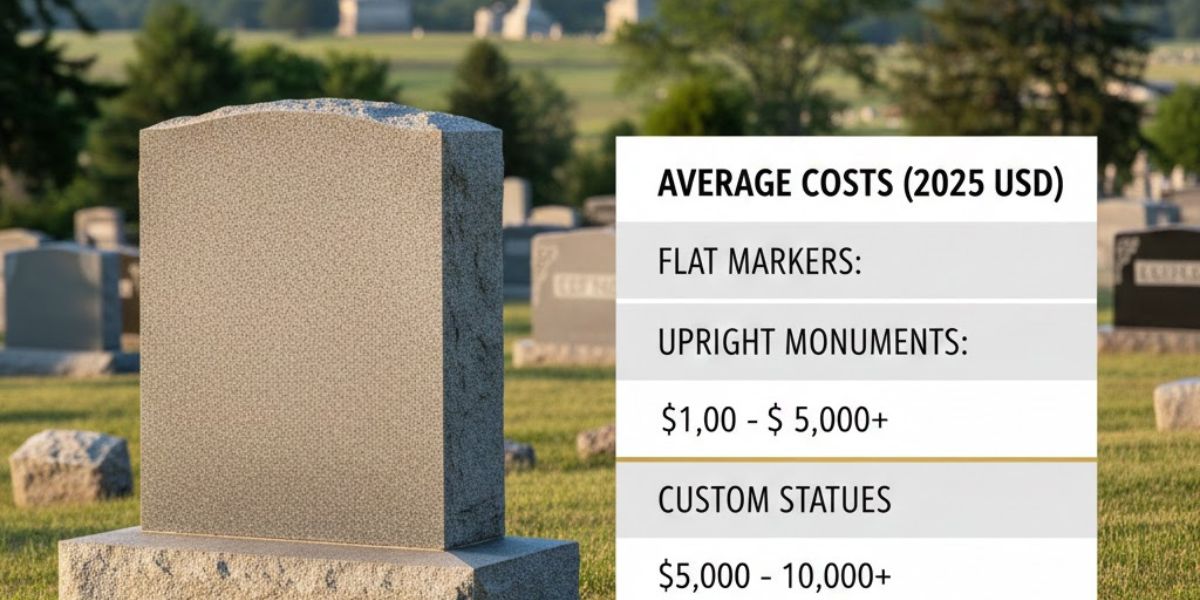 How Much Is The Cost Of Headstone Monument