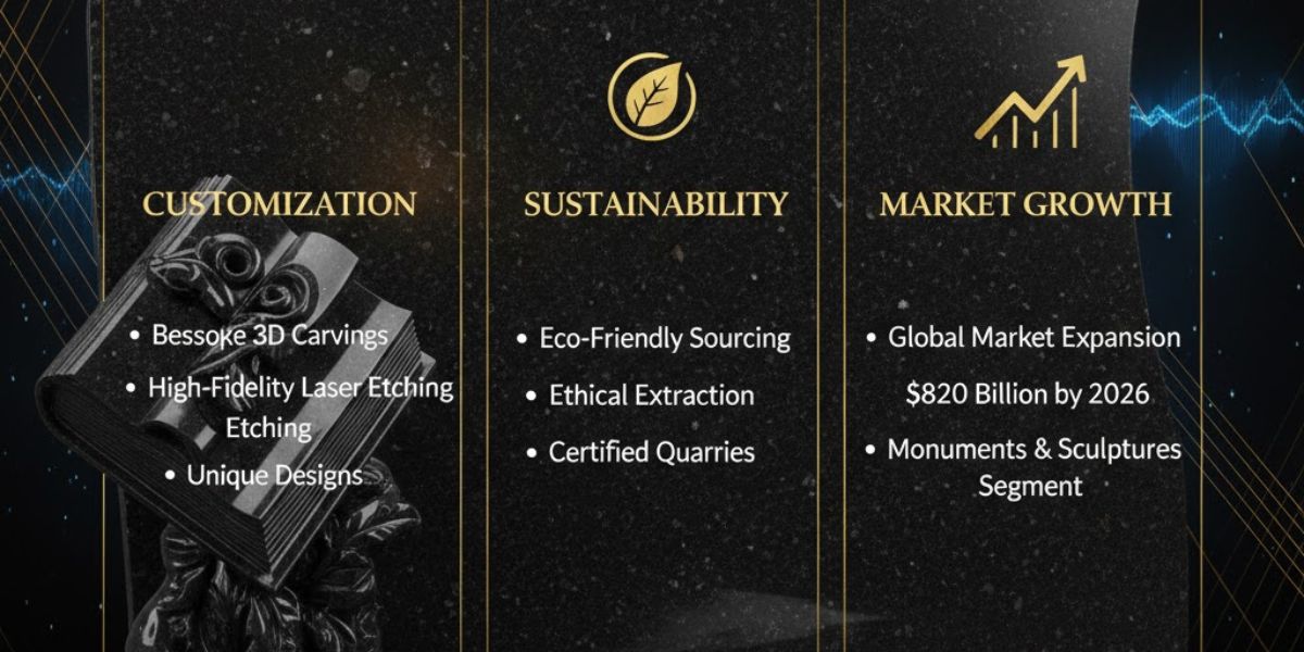 Angola Black Granite Monuments: Features, Benefits, and Market Trends Market Trends for Angola Black Granite Monuments